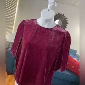 ModCloth velvet top